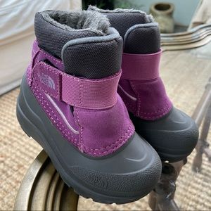 The North Face Purple Heat Seeker Boots 